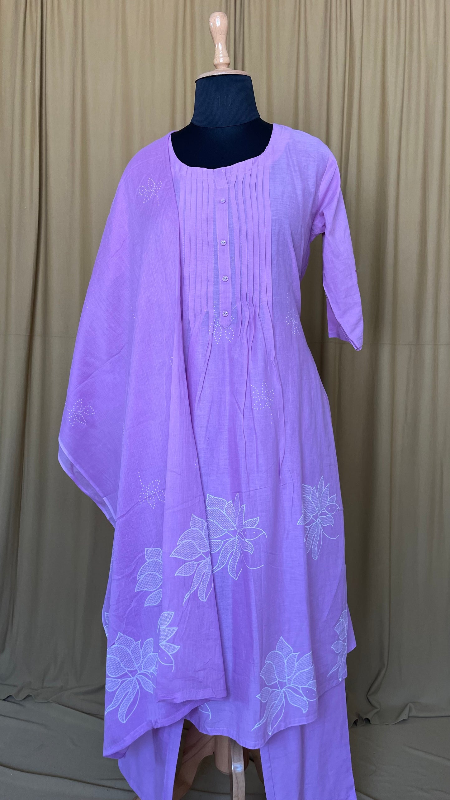 ST-367 LAVENDER PINTUCK 3 PC-AAR