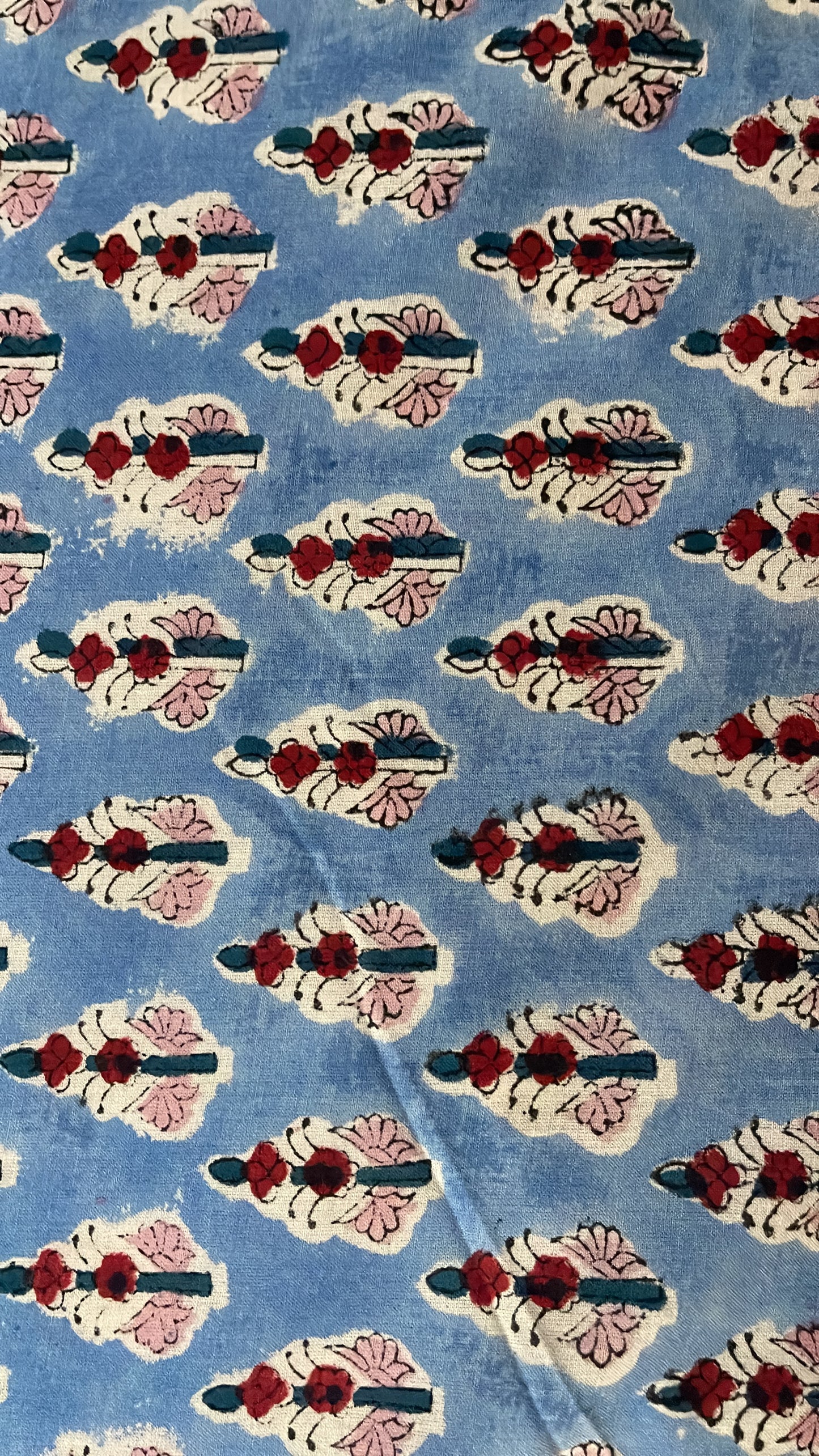 HANDBLOCK COTTON FABRIC HB003
