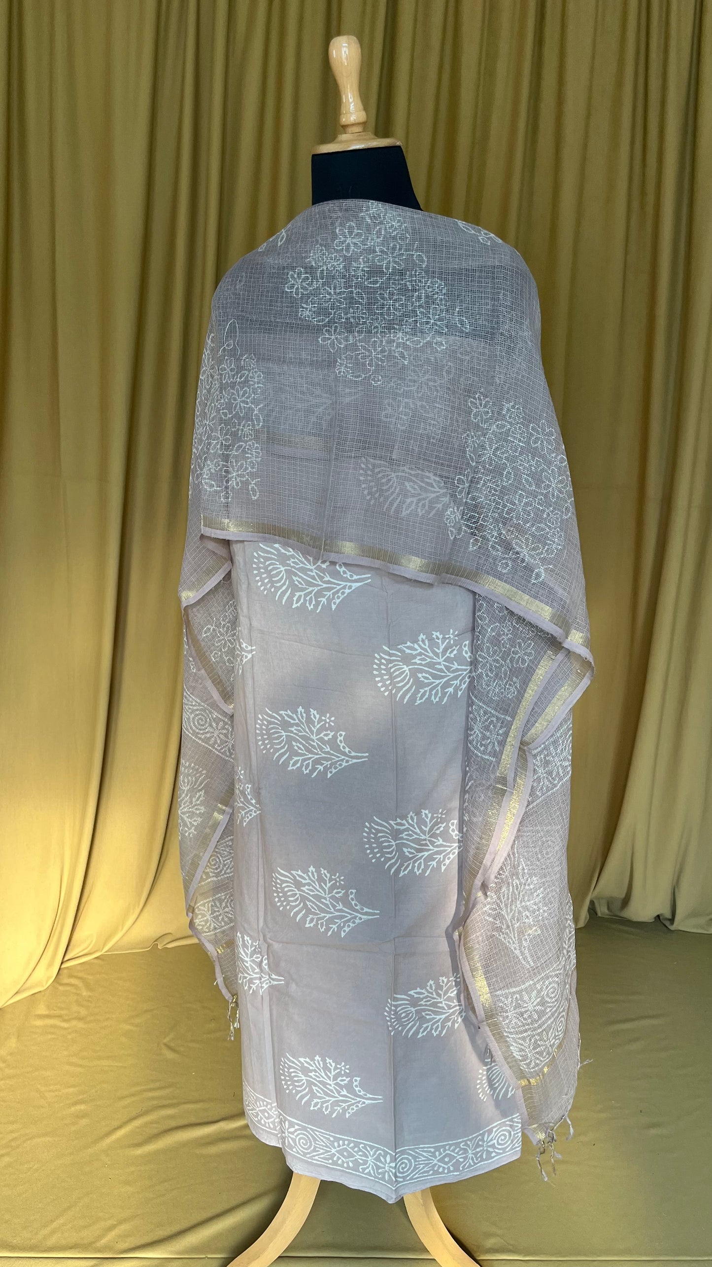 ST-332 UNSTITCHED COTTADORIYA DUPATTA