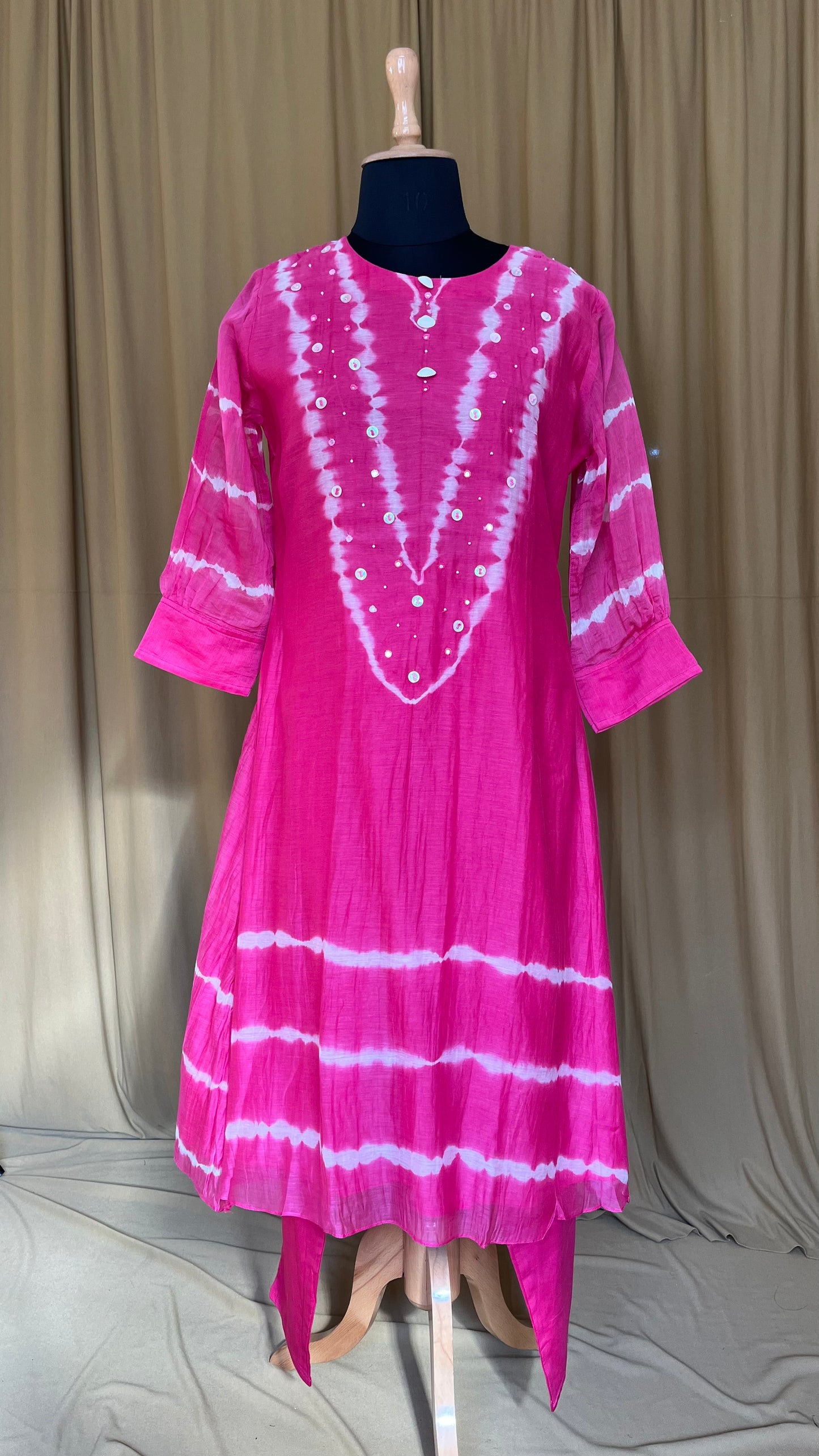 ST-355 PINK&WHITE 2 PC -CV