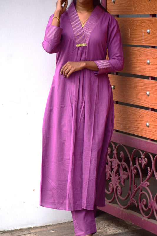 ST-393 VIOLET CO-ORDπ