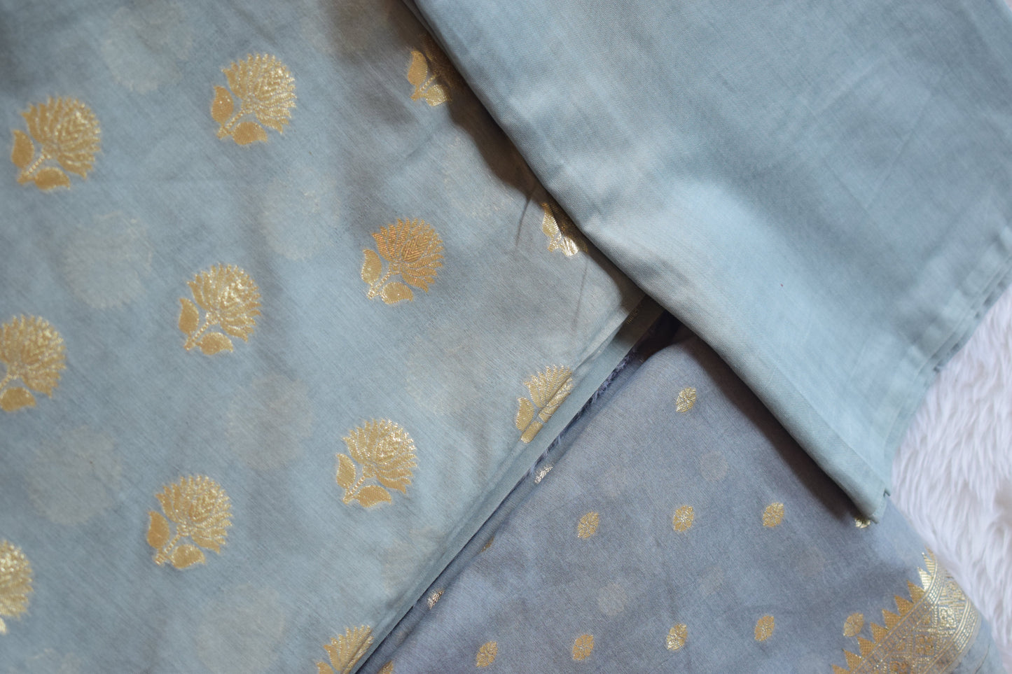 UNSTITCHED BANARASI SALWAR SET