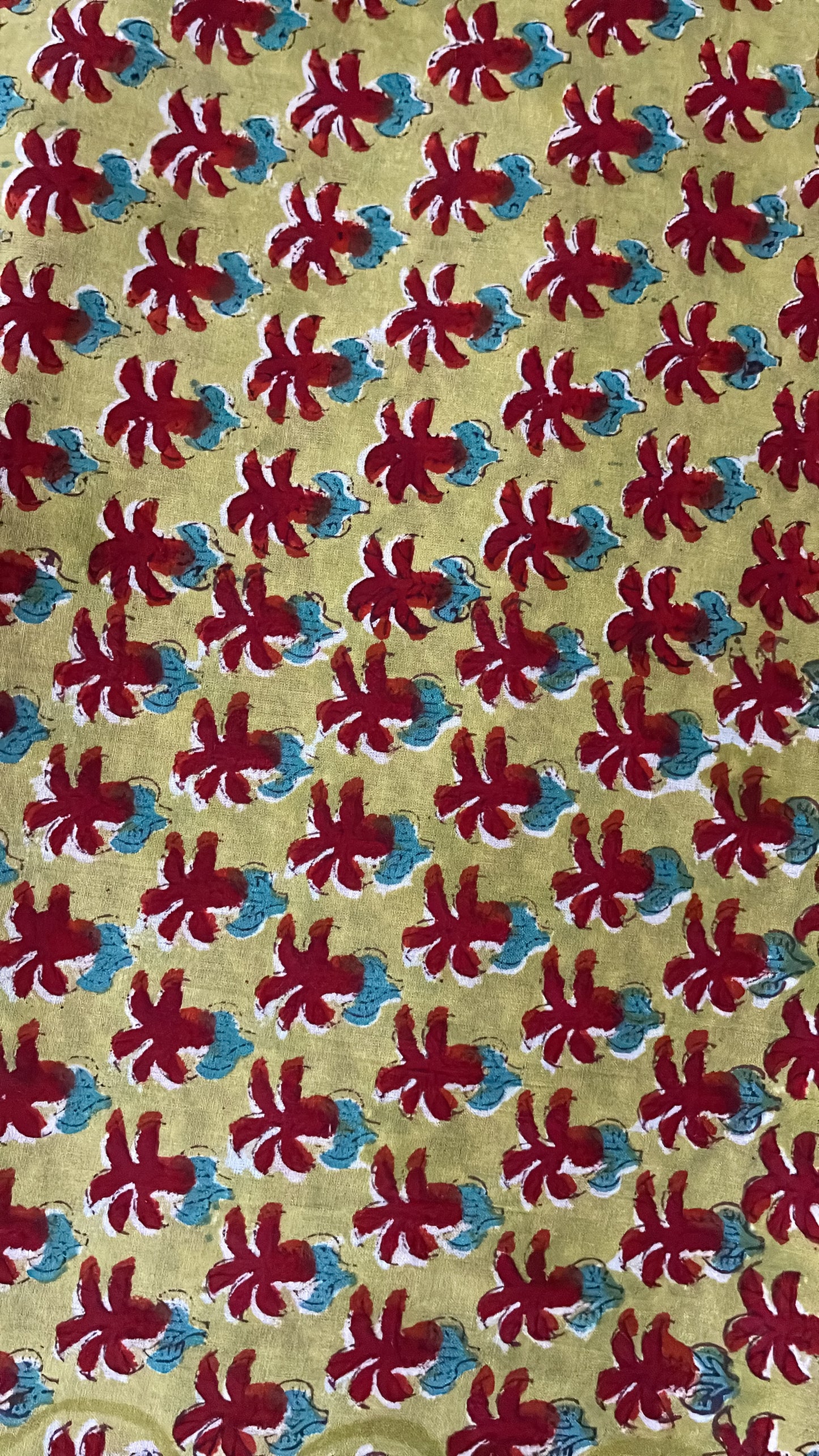 HANDBLOCK COTTON FABRIC HB004