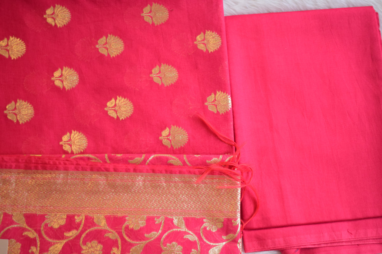 Handcrafted Banarasi Silk Saree Collection Magenta & Pink Shades