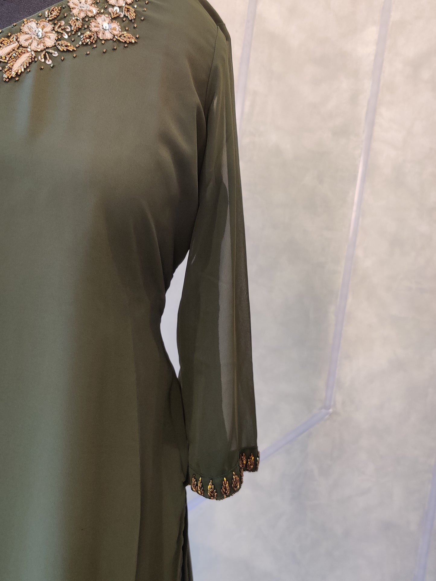 ST-93 OLIVE GREEN GGT HANDWORK