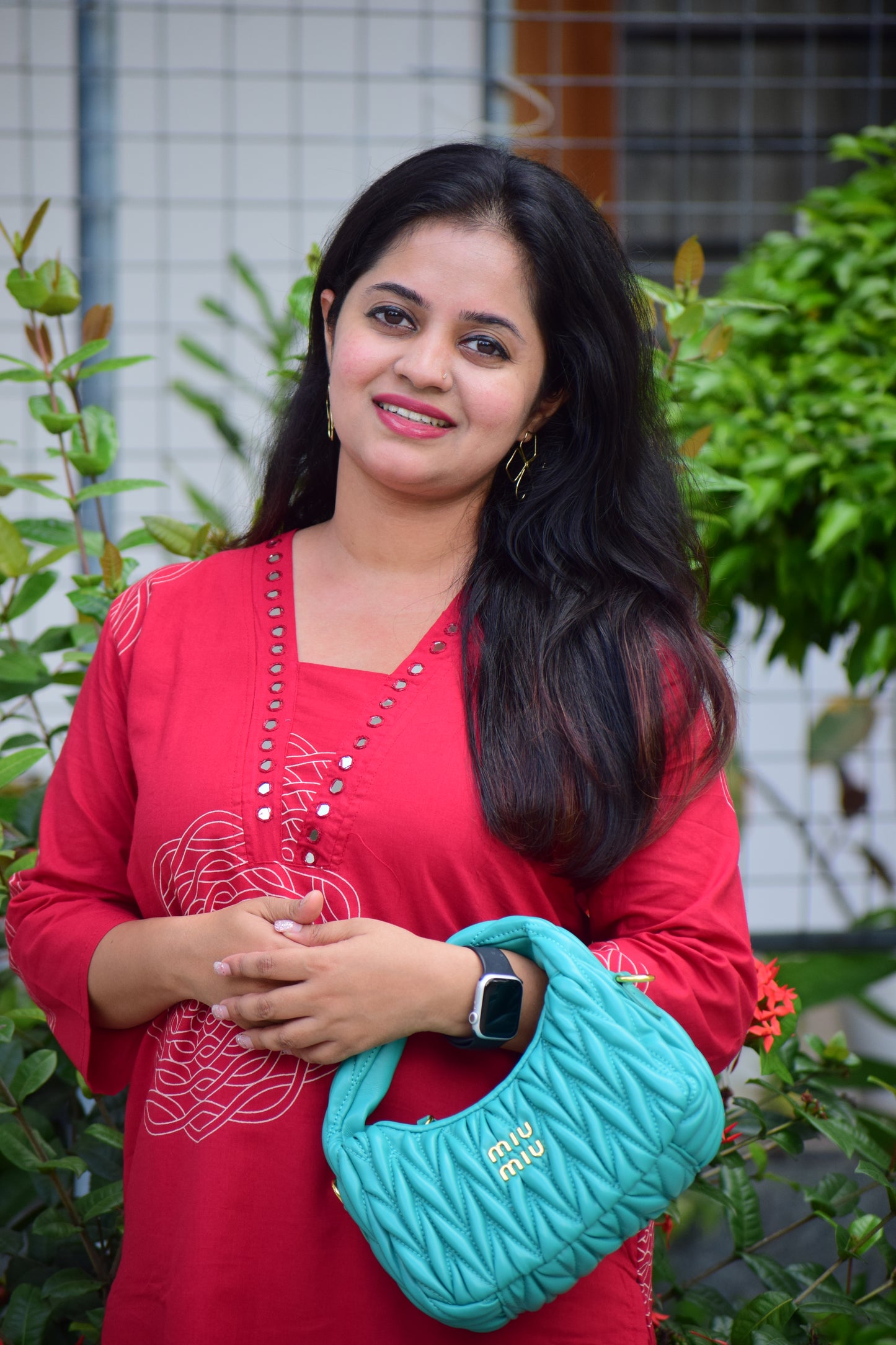 The Crimson Comfort Kurta Set-ST 467