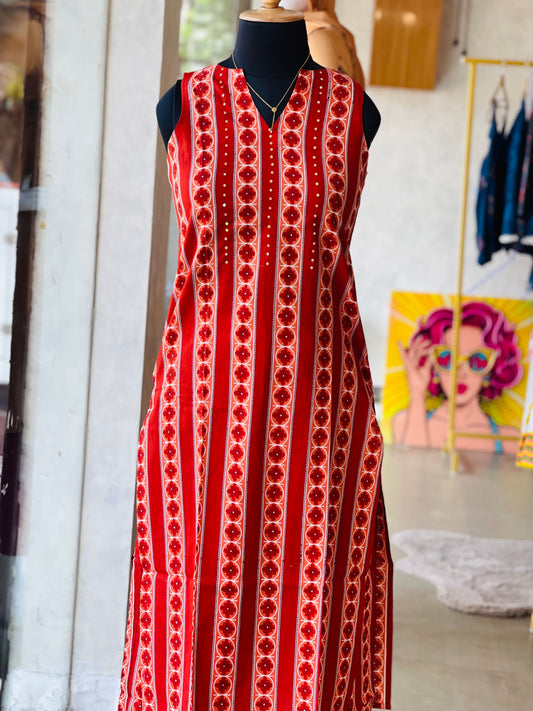 Brown Stripes Sequence s/s