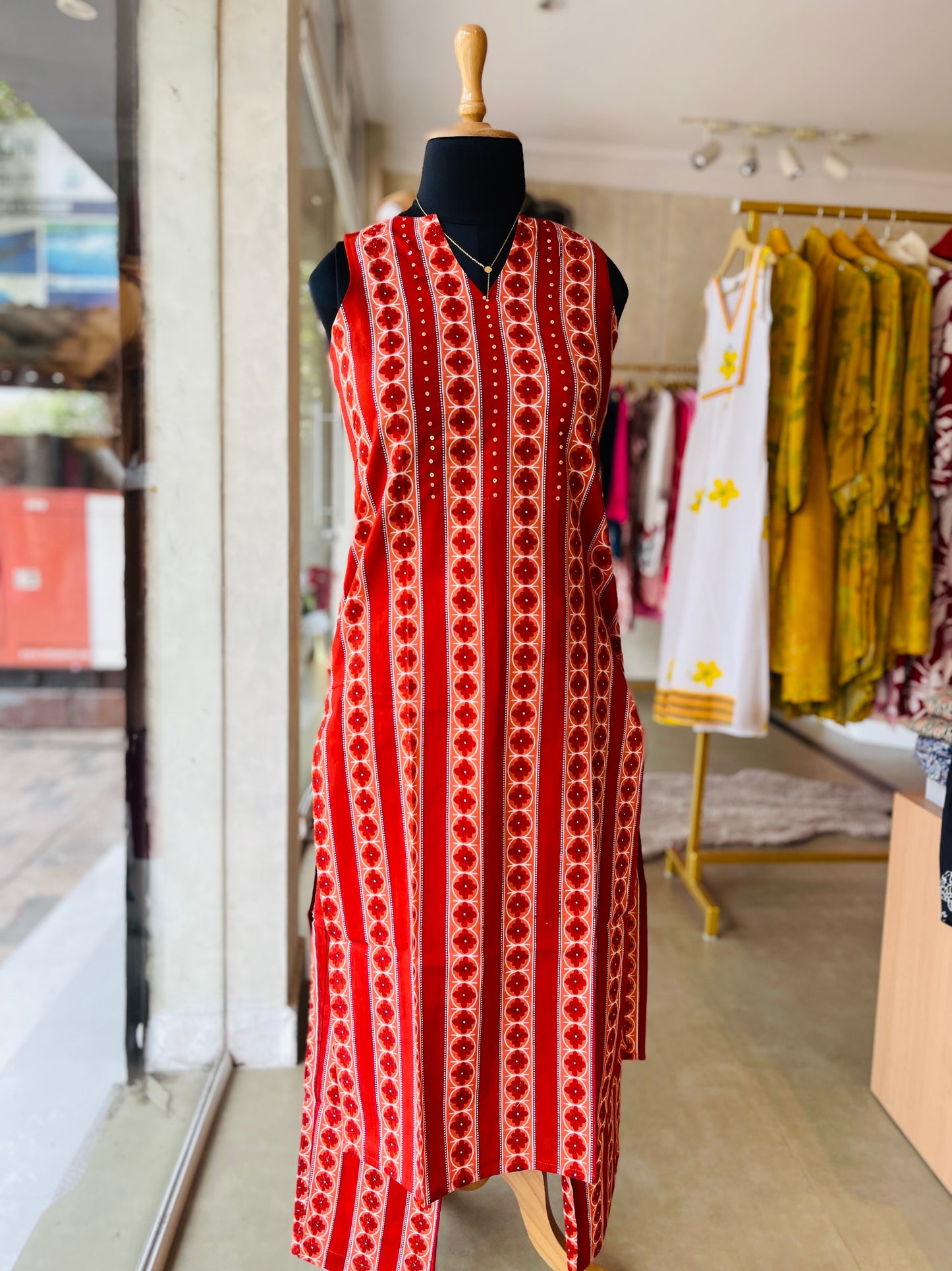 Brown Stripes Sequence s/s