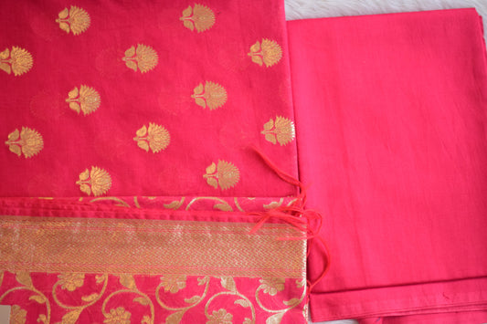 Handcrafted Banarasi Silk Saree Collection&nbsp; Magenta &amp; Pink Shades