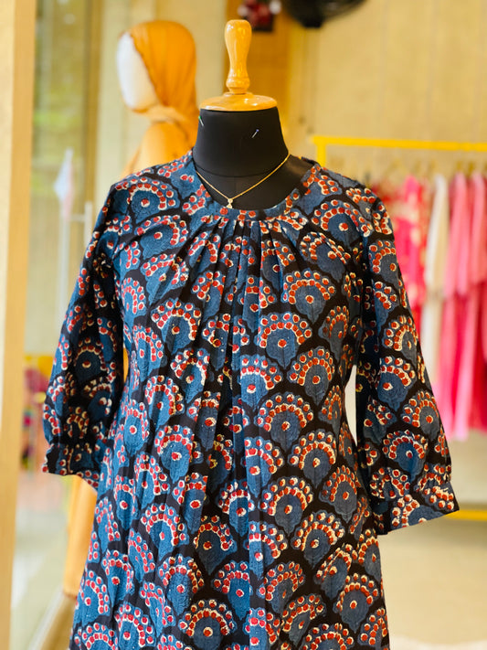 High Neck pleted Co-ord