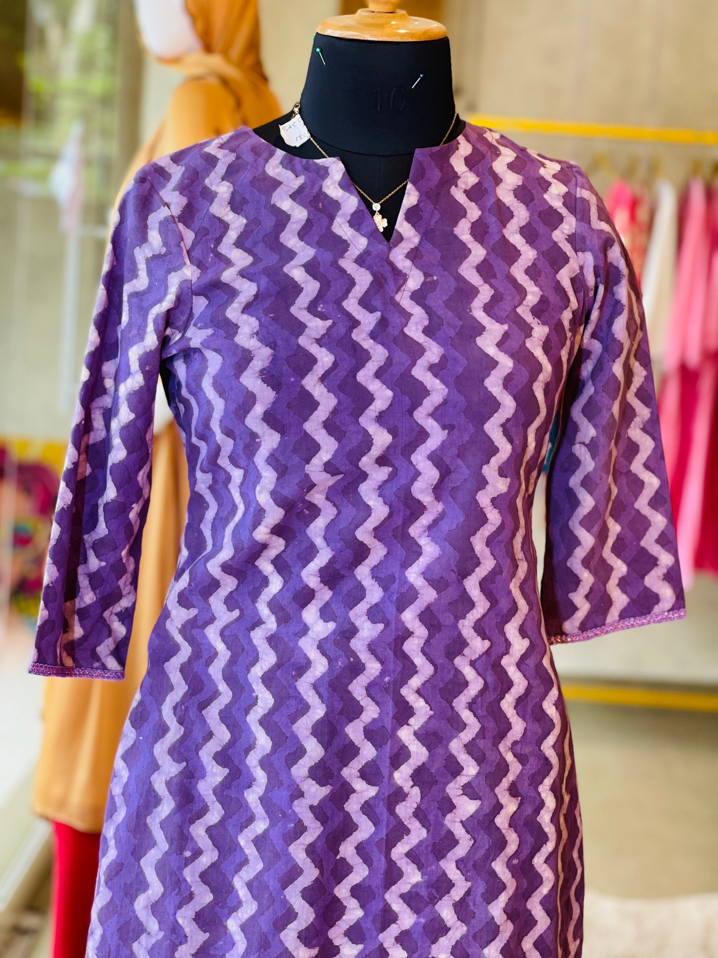 Lavender HB co-ord with lace
