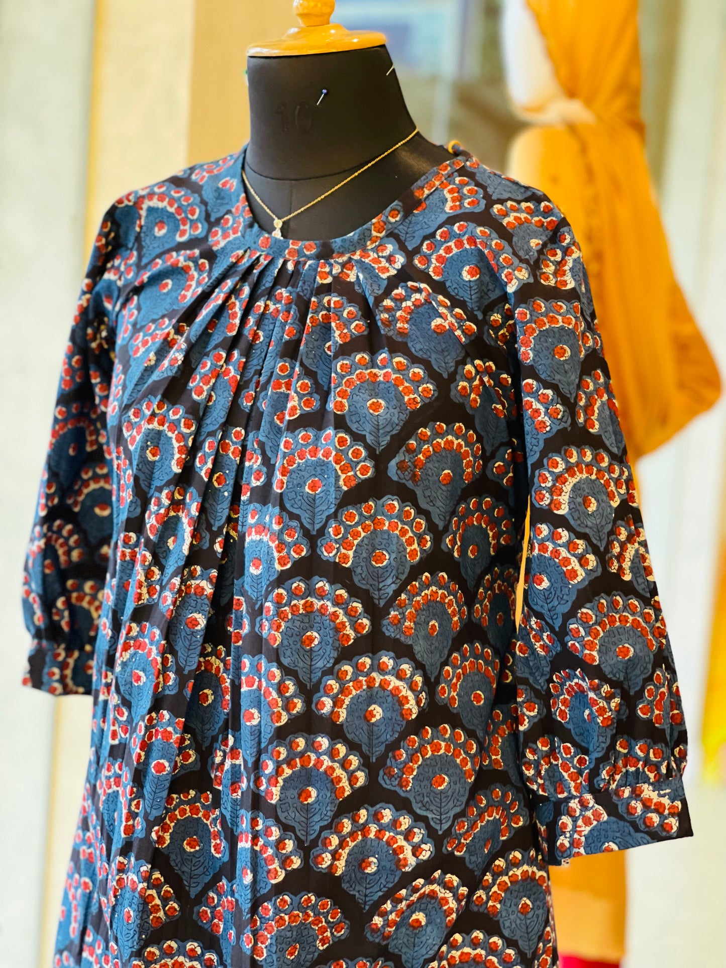 High Neck pleted Co-ord