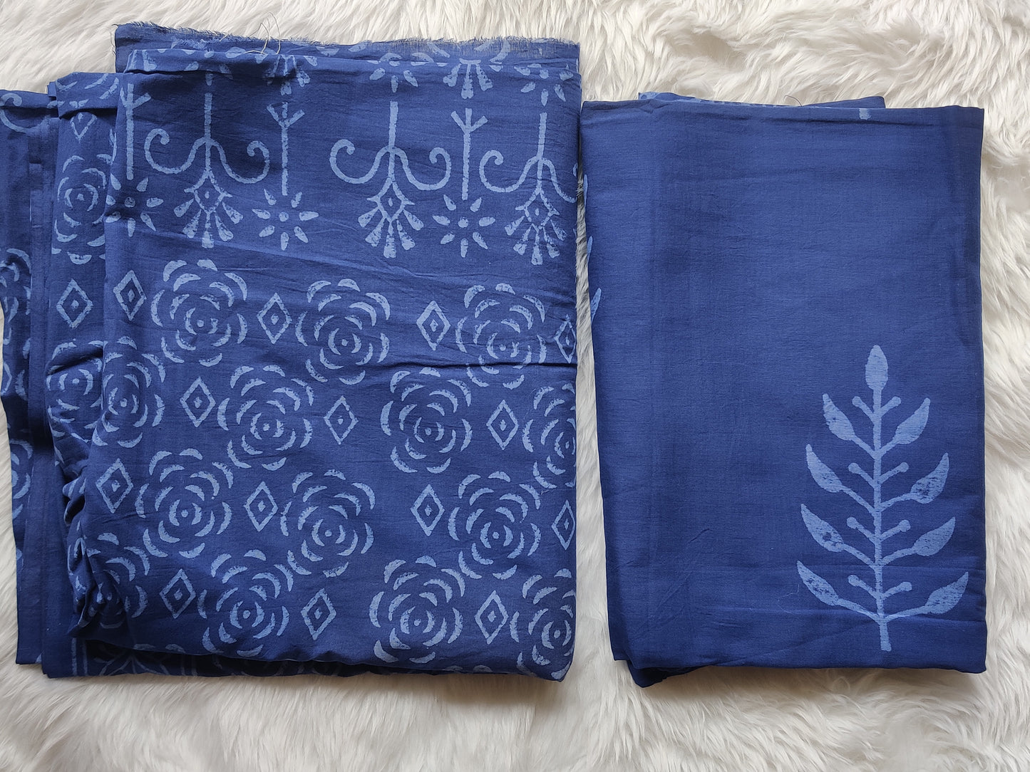 Unstitched material